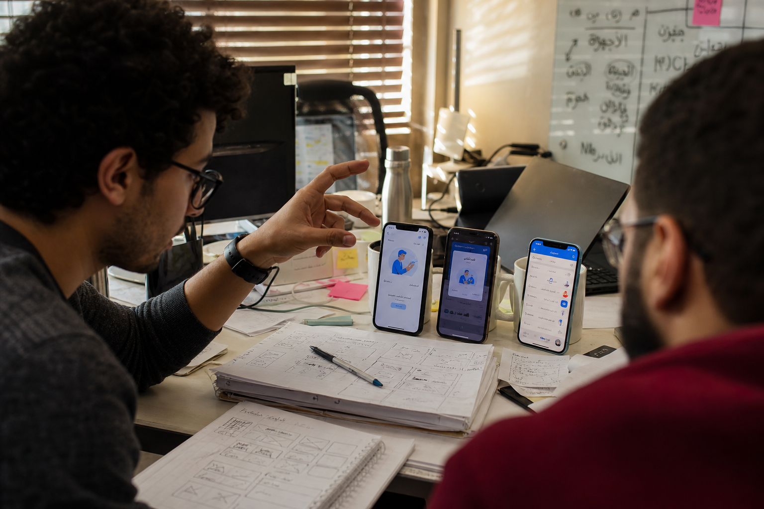 تكلفة إنشاء تطبيق أندرويد وiOS في مصر — مقارنة: تطبيق Native vs Hybrid vs Cross-platform