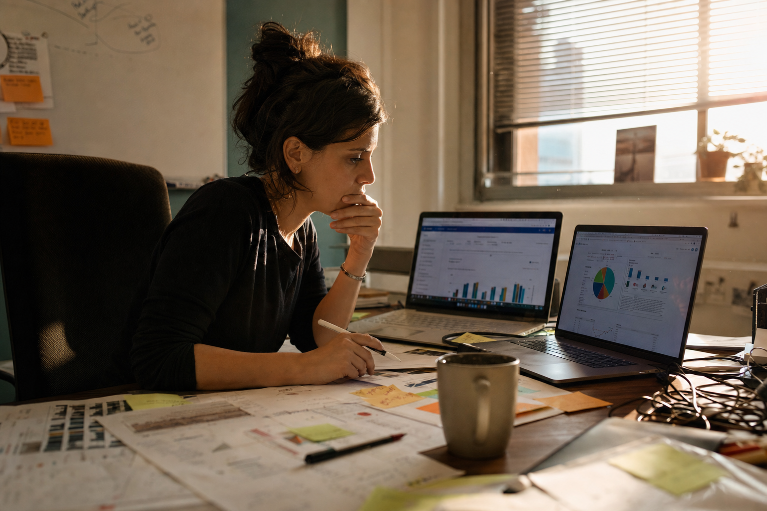 our work success measured with one primary KPI per marketing channel