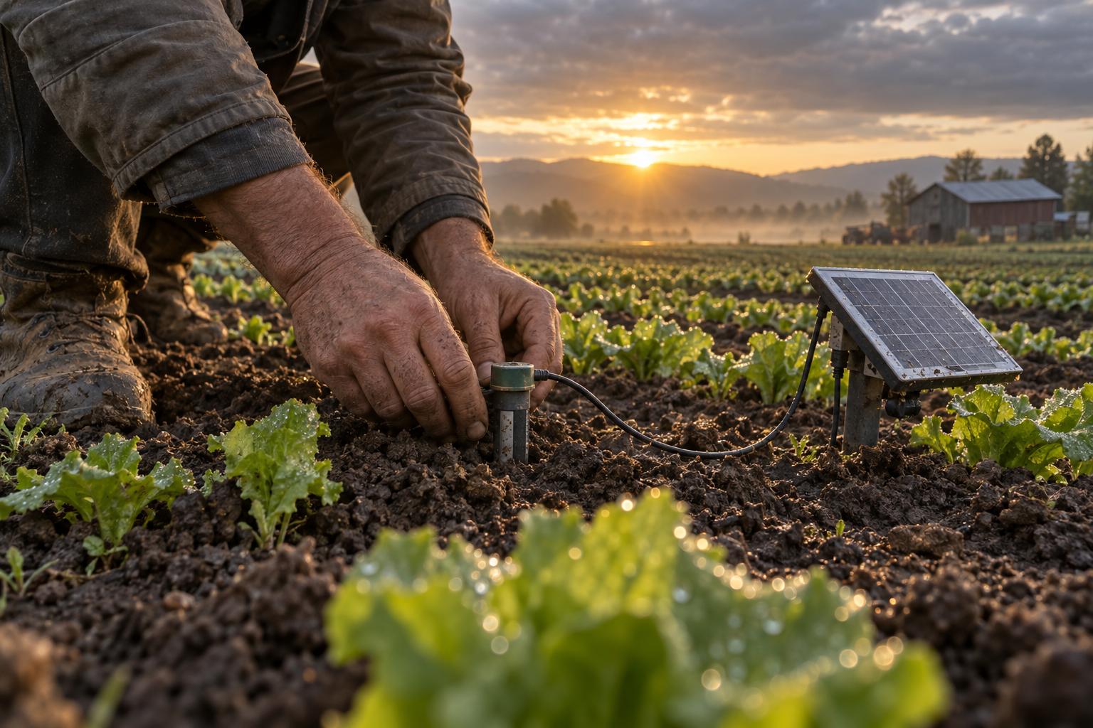 AI in agriculture — الممارسات المستدامة