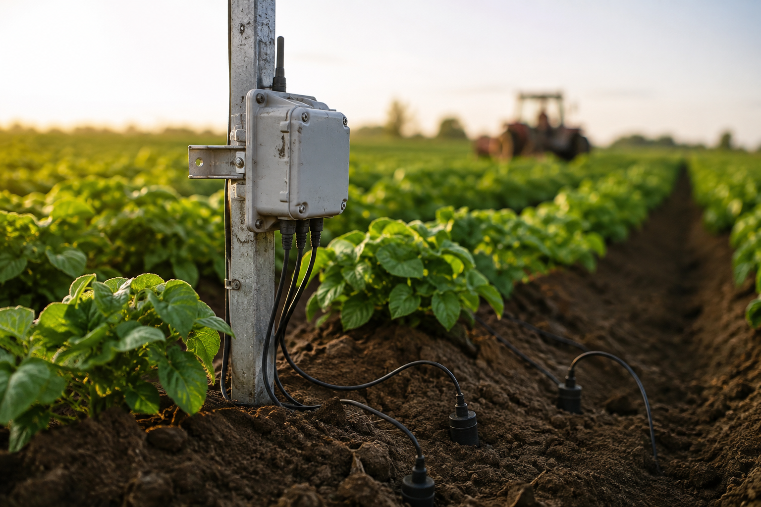 computers and electronics in agriculture — ما دور معالجة البيانات والحوسبة الطرفية (Edge Computing) في الزراعة الذكية؟