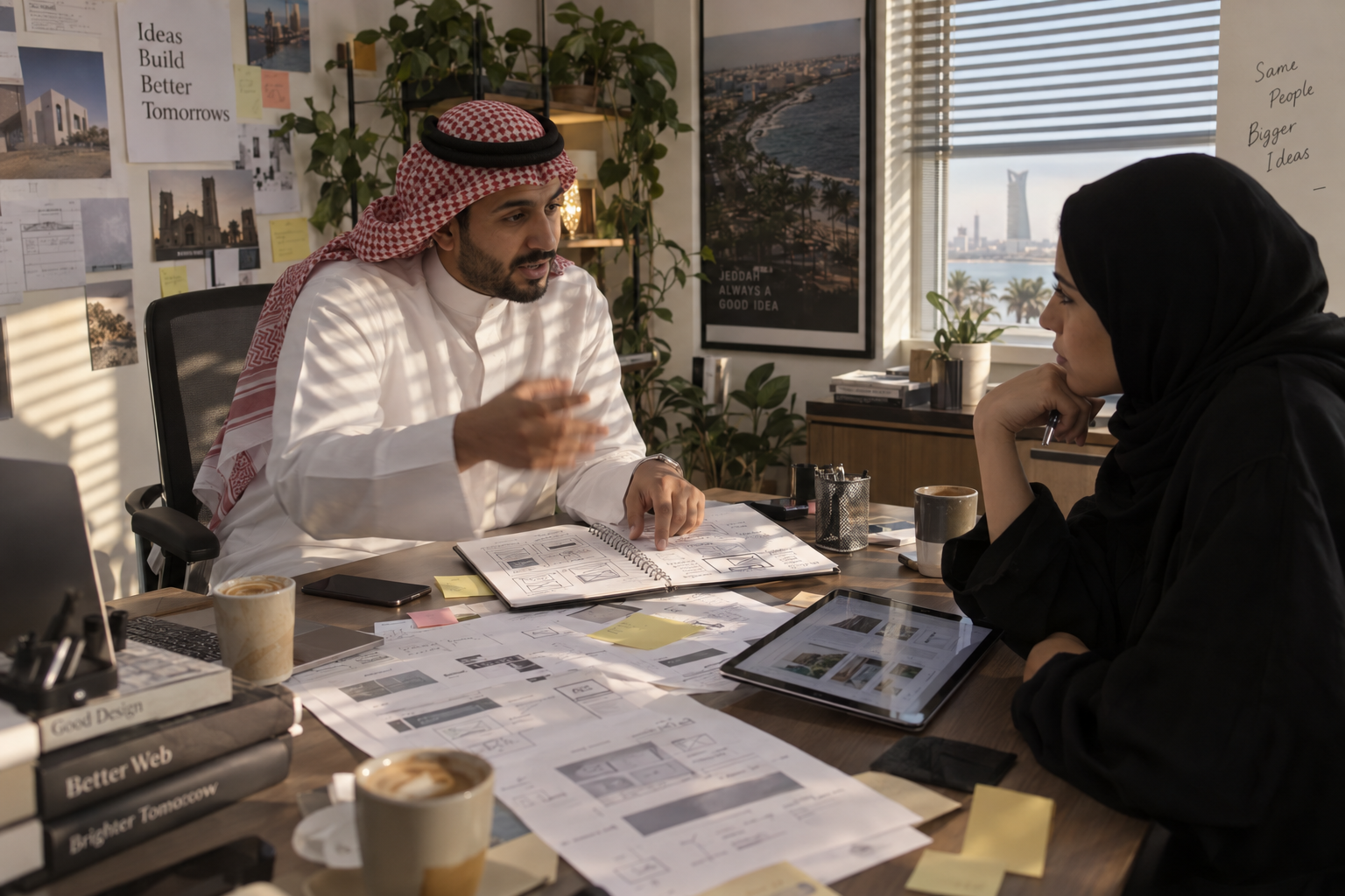شركة تصميم مواقع في جدة — ما الذي يجب أن يتضمنه وصف مشروع الموقع؟