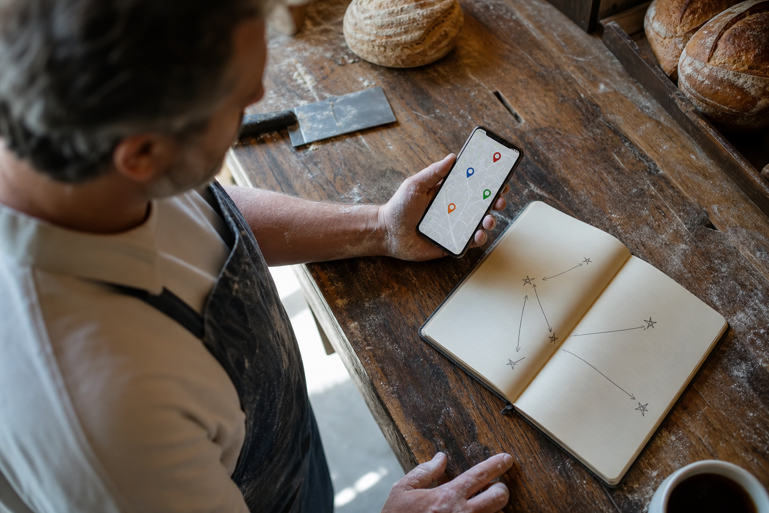 تحسين محركات البحث المحلي Google Business — كيف تعمل خوارزمية Google في الترتيب المحلي: تشريح للإشارات الثلاث