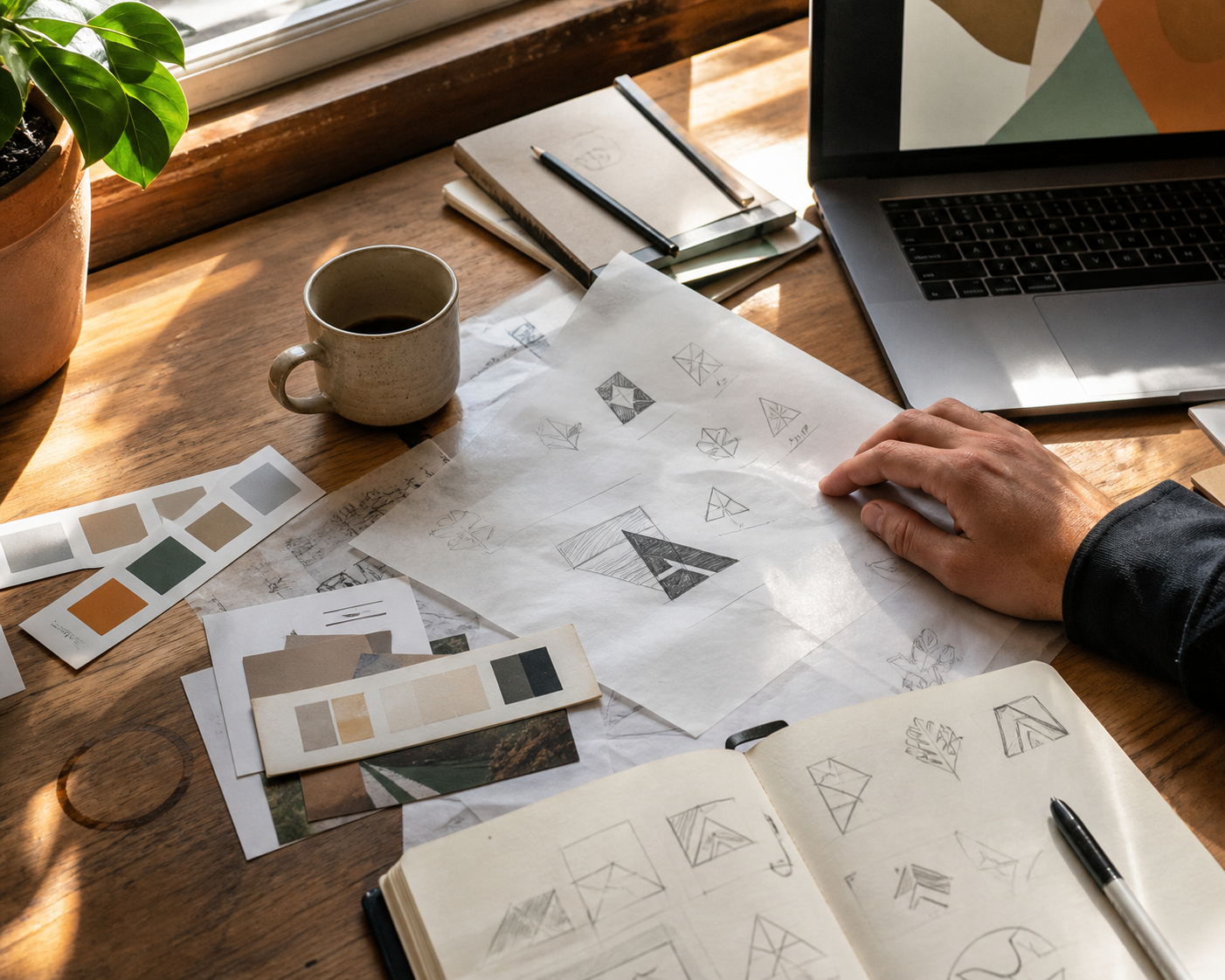تصميم هوية بصرية احترافية — حول هذا المحتوى ومنهجيته